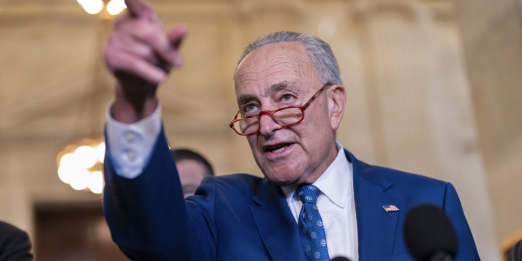 Chuck Schumer, 72, New York Senator warns against 'Bully' Republicans amid shutdown