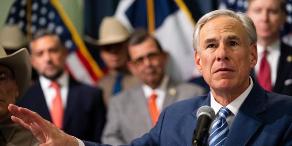 Greg Abbott Says Texas Can't Shoot Migrants Because Killing Is Illegal!