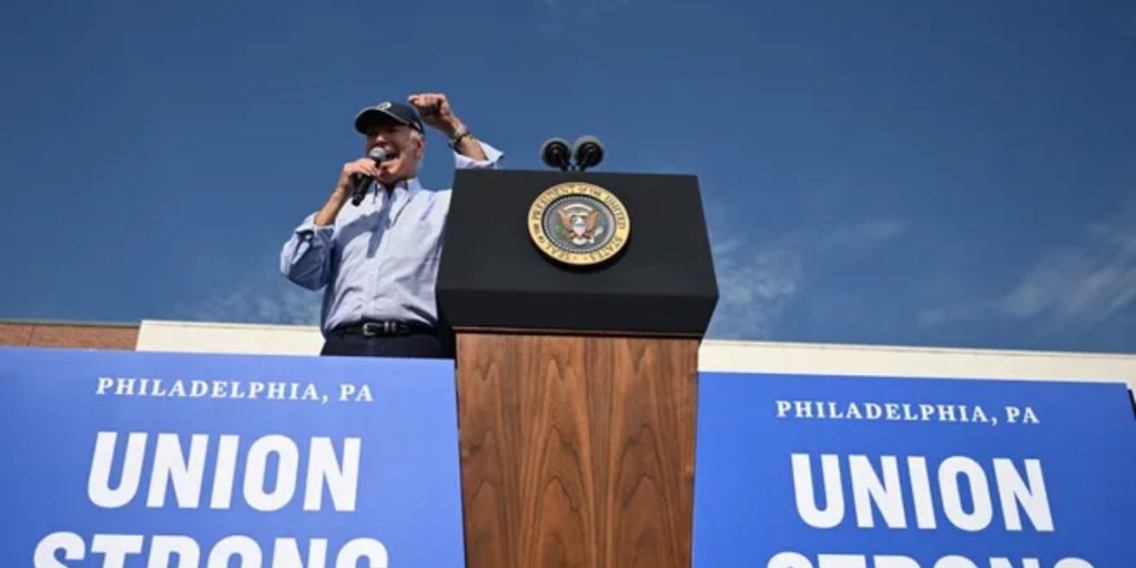 "Made in America" future hails Biden after major autoworkers union endorses him