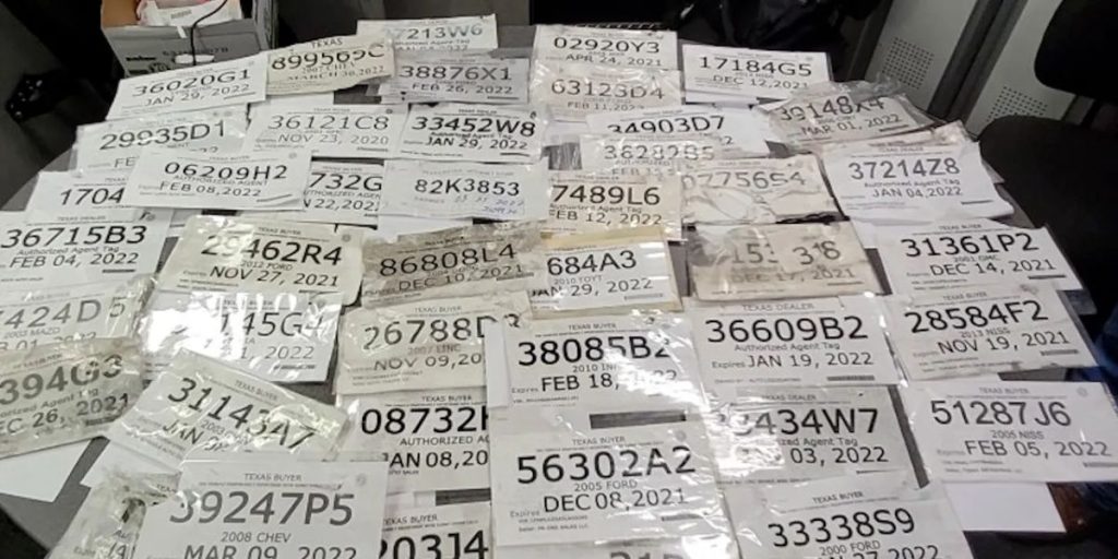 Over 30 Dealers Closed for Printing Fake Paper License Plates