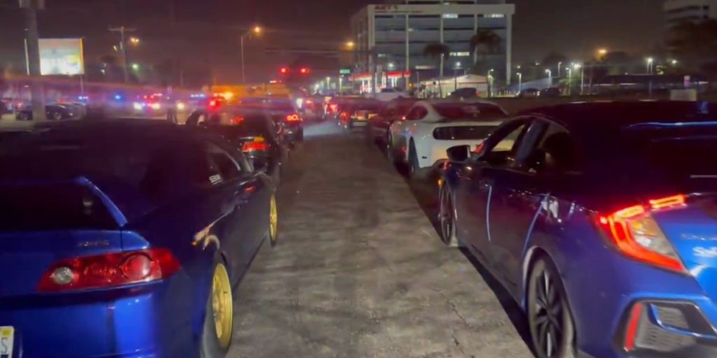 Over 60 Arrested in Florida After Secret Street Races Near Miami Airport