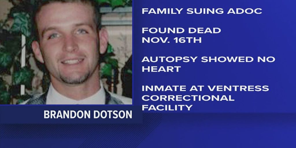 Suit says inmates' bodies returned to family without hearts, and other organs