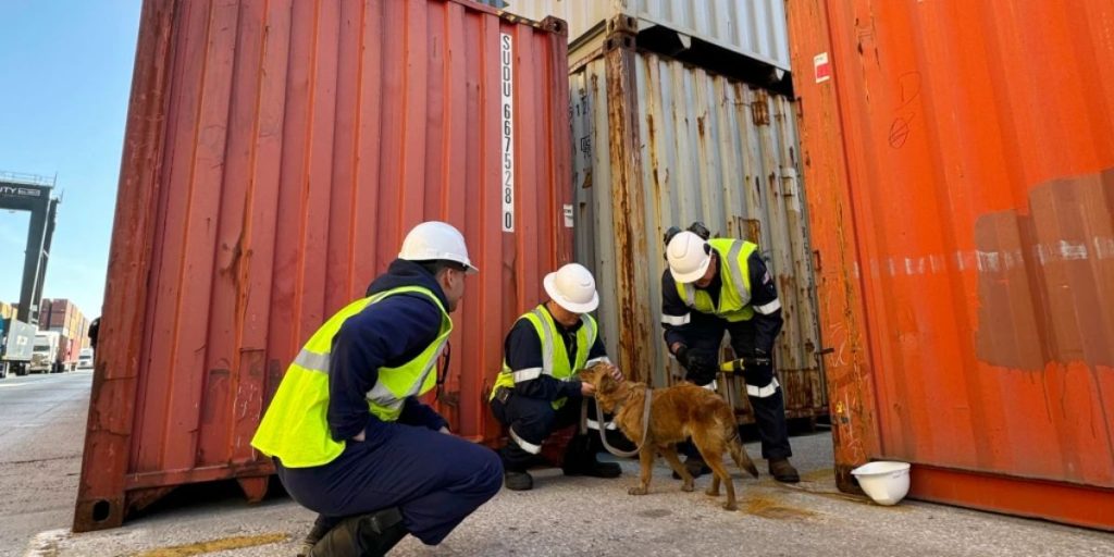 Texas Dog Rescued After Week-Long Trapping in Shipping Container