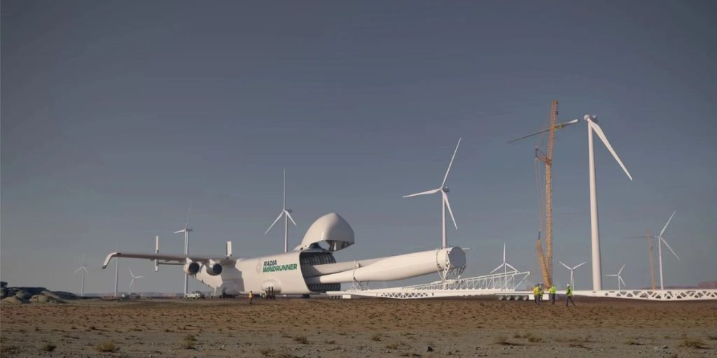 Radia Unveils Plan for World's Largest Green Energy Transport Plane
