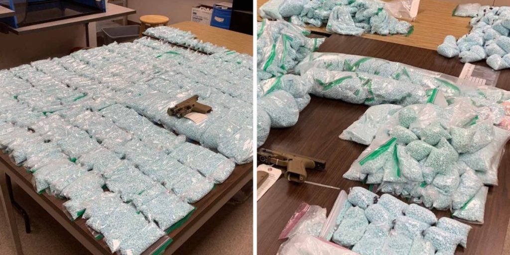 DEA and Riverside police seize 10 million lethal doses of fentanyl from Sinaloa Cartel cell