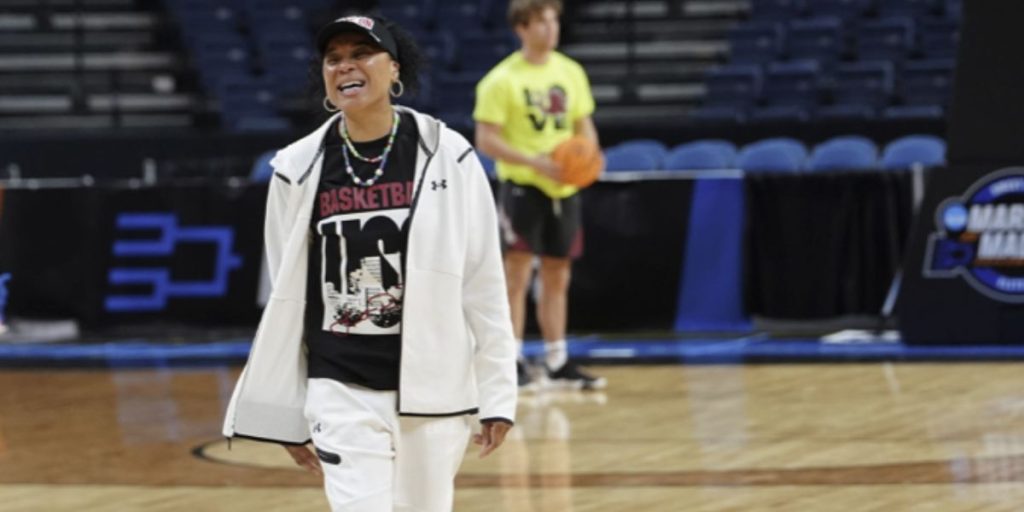 Ex-NBA star raises query over Dawn Staley's backing of trans athletes in women's sports