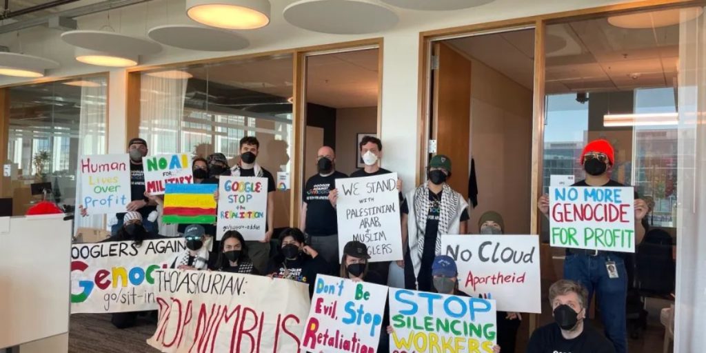 Google Fired 28 Employees Involved in Sit-In Protest Over $1.2B Israel Contract