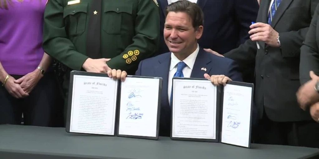 Governor DeSantis Enacts New Laws to Protect Police Officers and First Responders