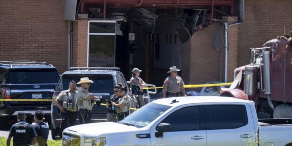 Man Crashed Truck into Office After He Was Denied of License, 1 Dead, 13 Injured