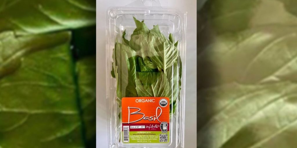 NH DHHS Issues Caution: Infinite Herbs Organic Basil May Be Contaminated of Salmonella