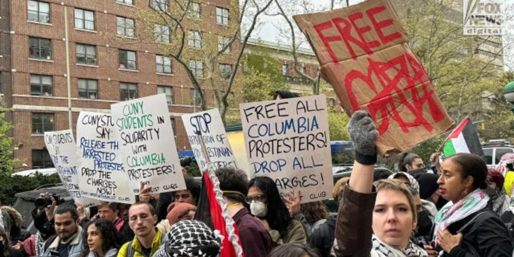 Shocking incident: Jewish Yale student stabbed in the eye with Palestinian flag during heated protest